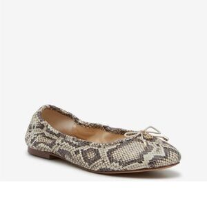 Sam Edelman Python Pattern Flats